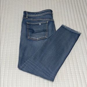 American Eagle high rise Jegging crop
